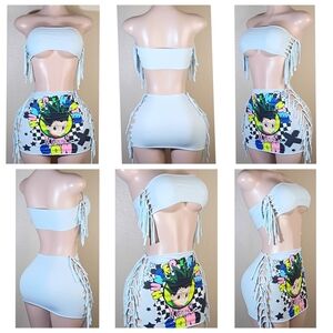 Stylish Custom Hunter Hunter Skirt Set